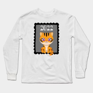 Chinese New Year Stamp Long Sleeve T-Shirt